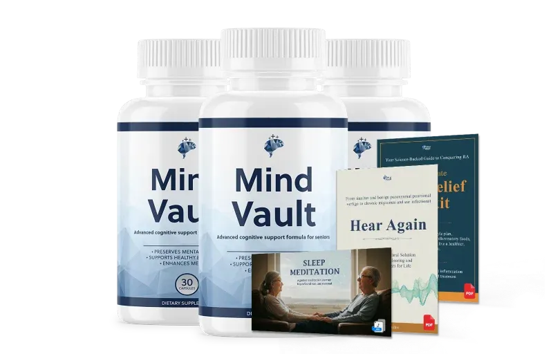 Mind Vault 3-bottle most-popular pack &mdash; 90-day supply with FREE US shipping